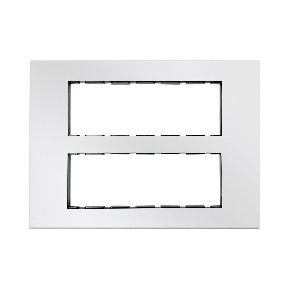 Modular Compatible Plate - 12 Module (without division) - White